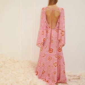 ALEXIS pink maxi dress